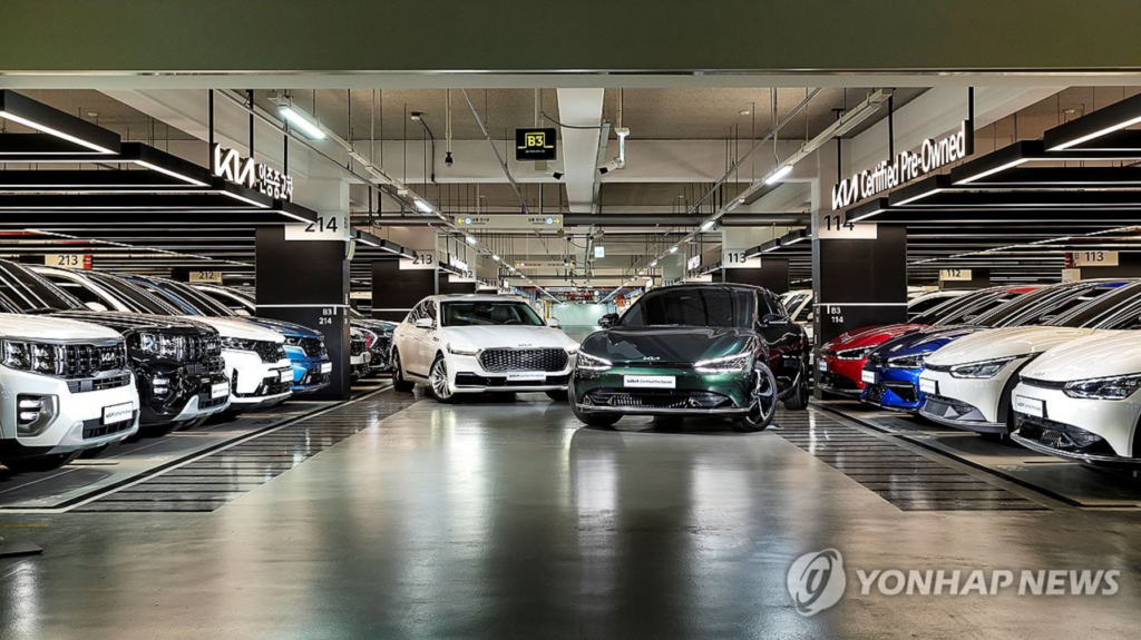 5월 현대차·기아 중고차 점유율 해제