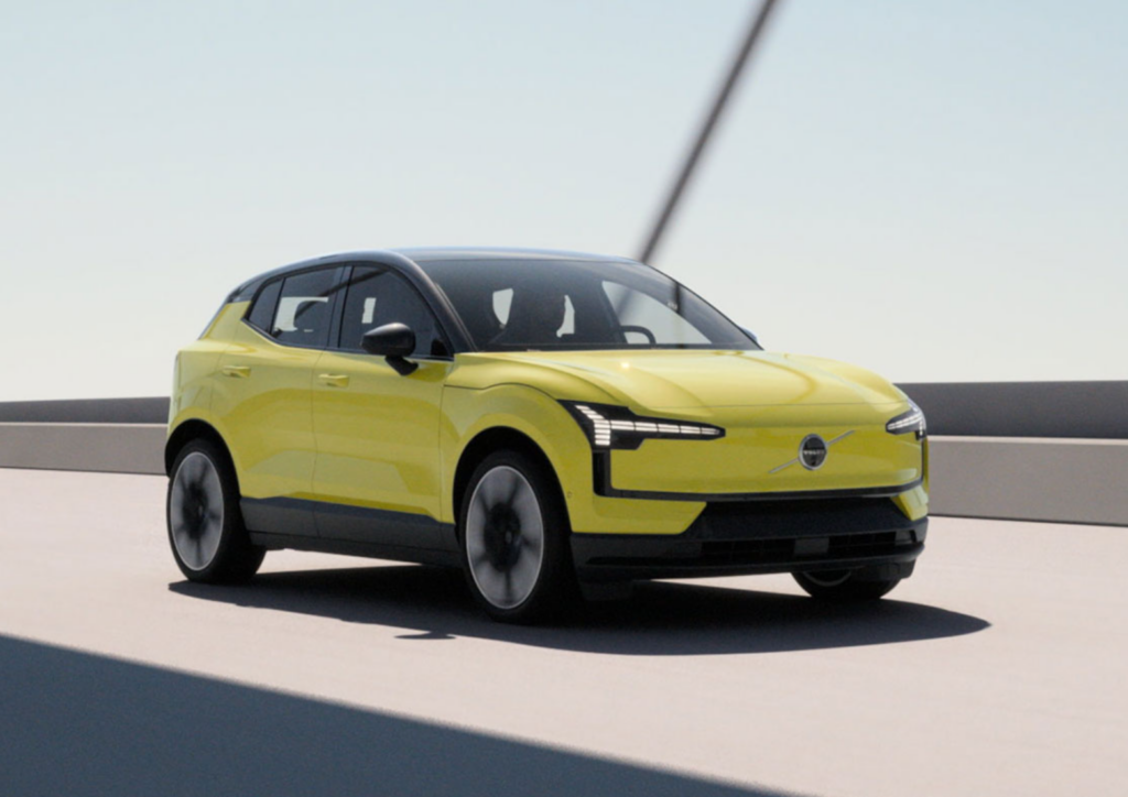 볼보 EX30 모스 옐로우 에디션 출시