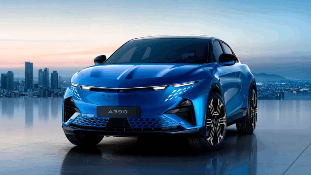 알핀 A390 공개