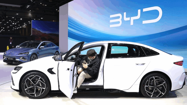 중국 전기차 글로벌 판매량