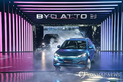 BYD 아토3 국내 판매량