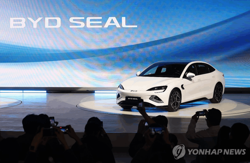 BYD 씰 국내 출시