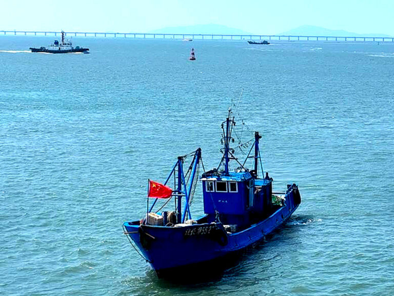 중국 서해 구조물 대응