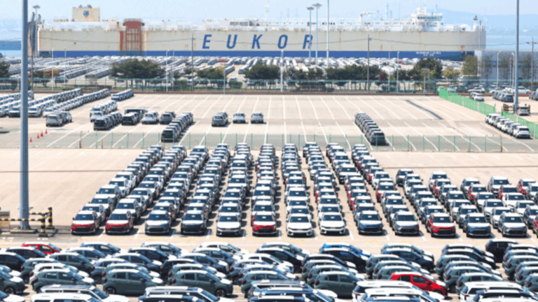 5월 자동차 수출 감소