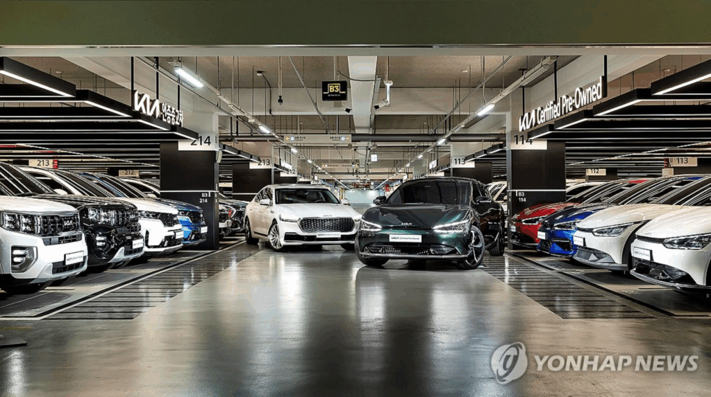 국내 중고차 시장 성장