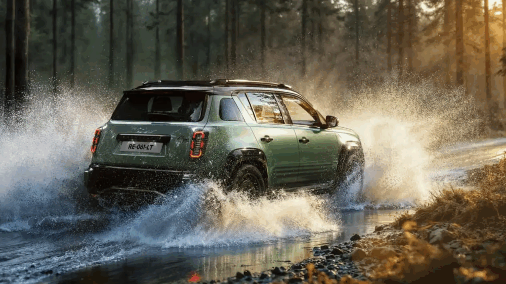 르노 4 사반 4x4 디자인