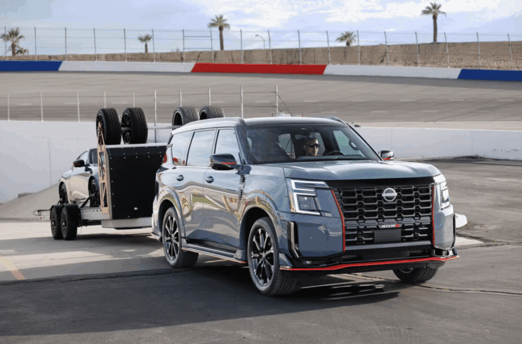 "한국에선 볼 수 없는 차".... 싹 바뀐 풀사이즈 SUV, 성능이 무려 '이 정도' 5 닛산 아르마다 니스모 성능