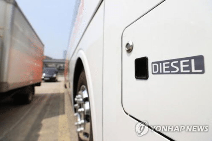 수입 디젤 승용차 감소