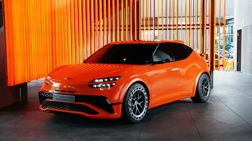 제네시스 GV60 마그마 양산