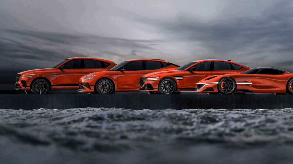 제네시스 GV60 마그마 양산