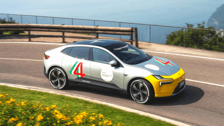 폴스타 4, 2025 밀레밀리아 그린 우승