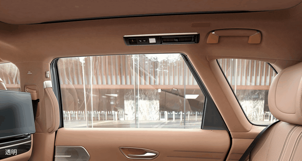 "GV90 나오기도 전인데"...롤스로이스급 신형 車 등장 3 2025 토요타 센추리 SUV 디지털 커튼