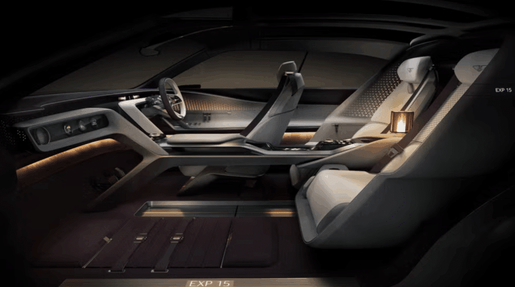 벤틀리 EXP 15 콘셉트 실내