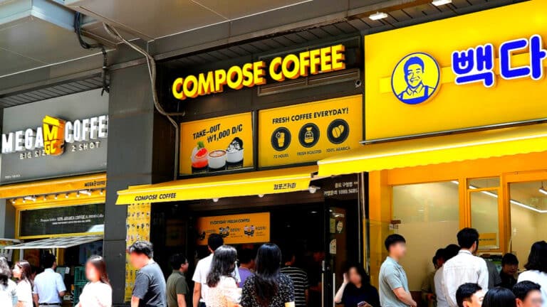 편의점 커피 인기