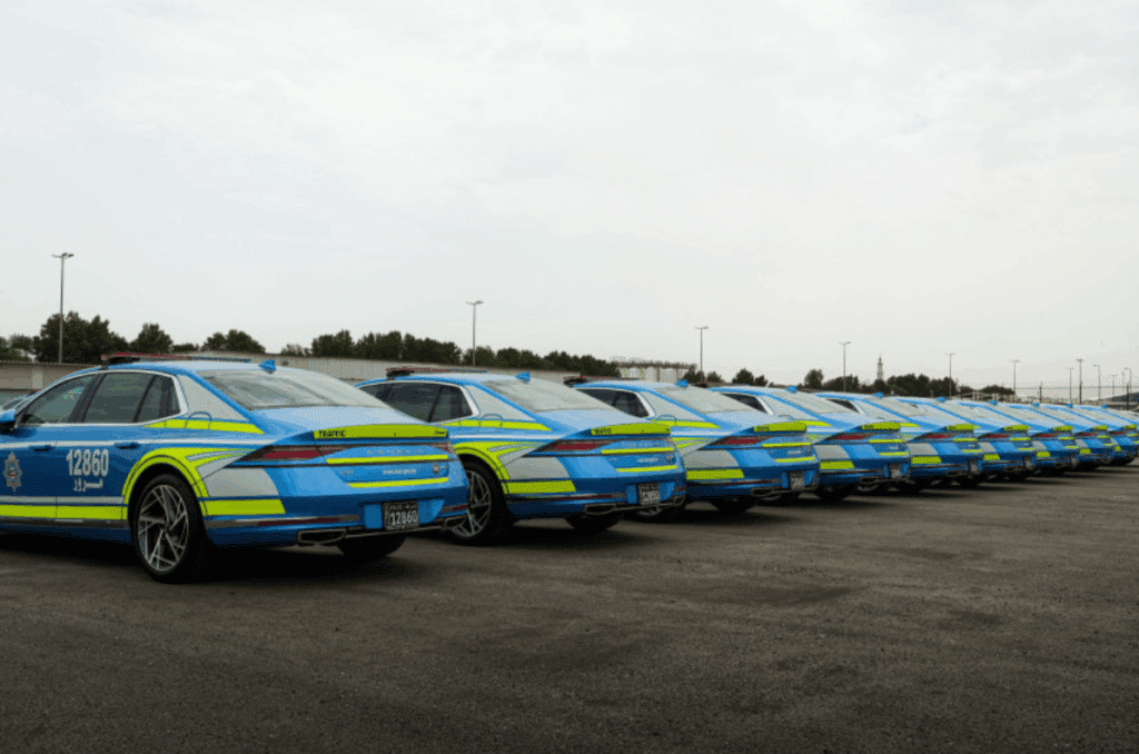 제네시스 G90 쿠웨이트 내무부 공식 행사 차량 선정