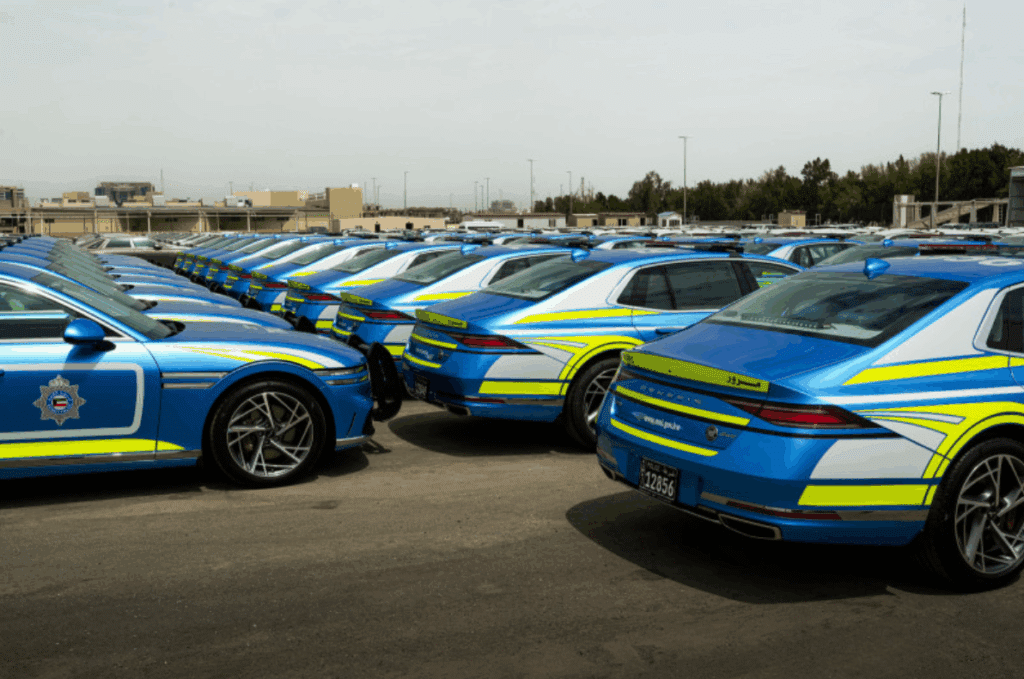 제네시스 G90 쿠웨이트 의전 차량 선정