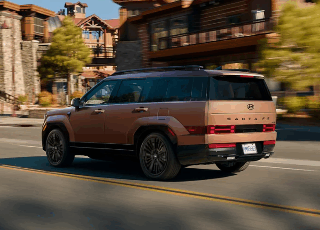 현대차 싼타페 페이스리프트 8단 자동 변속기 탑재