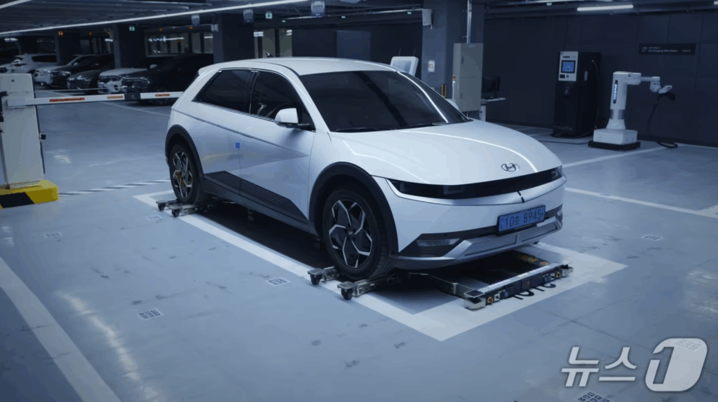 "K-기술력 결국 해냈다"…현대차가 선보인 또다른 혁신 기술에 글로벌 '관심 집중' 5 현대위아 주차 로봇 발레파킹