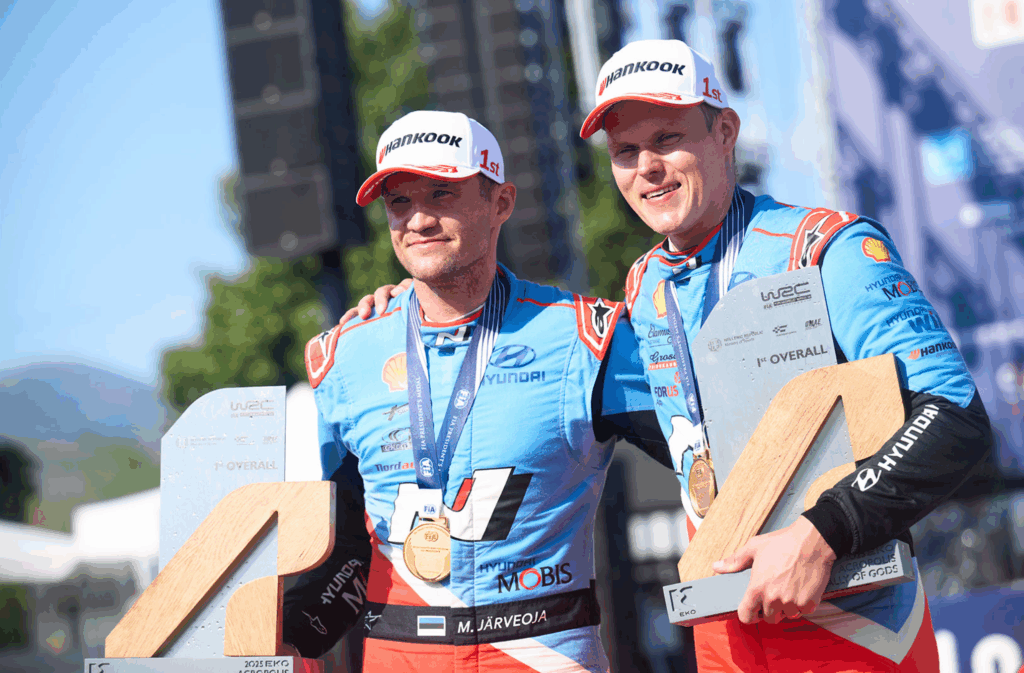 현대자동차 월드랠리팀, 2025 WRC 그리스 랠리 우승