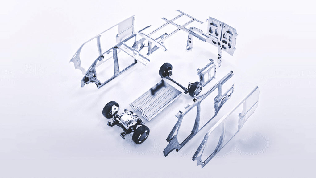 기아 PV5 플렉시블 바디 시스템 적용