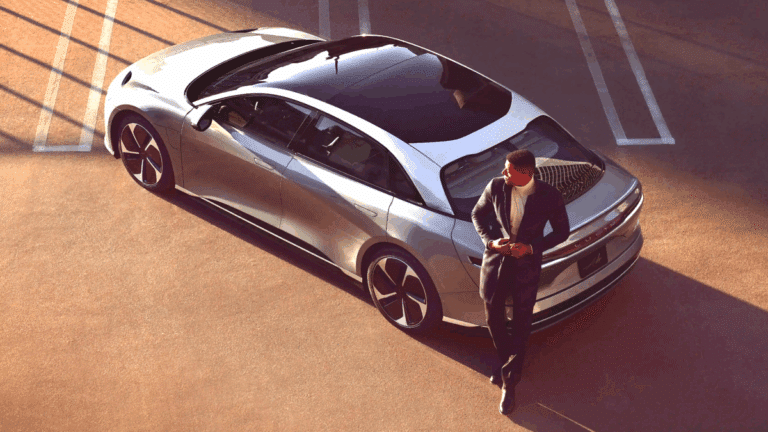 루시드 에어 그랜드 투어링 기네스 신기록