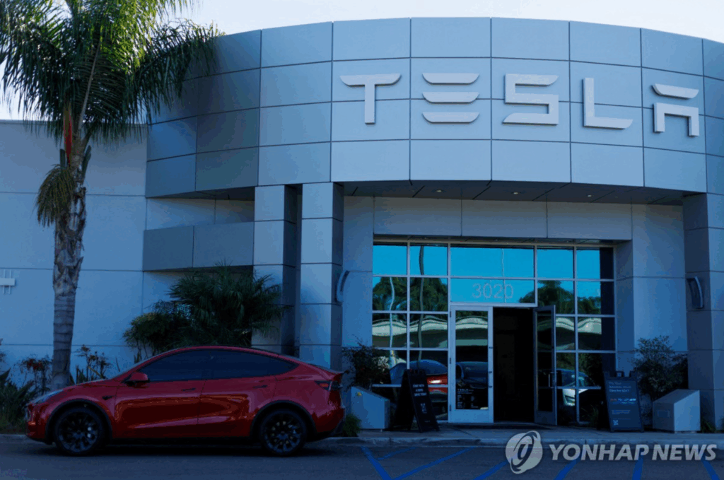 테슬라 캘리포니아 판매량 감소