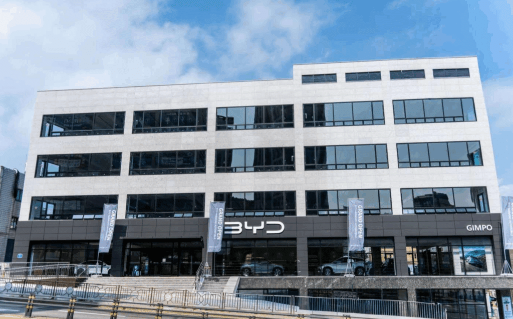 BYD코리아 김포 전시장 오픈