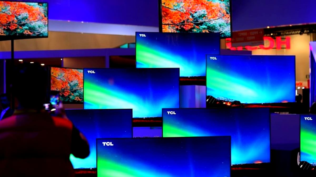 중국산 TV