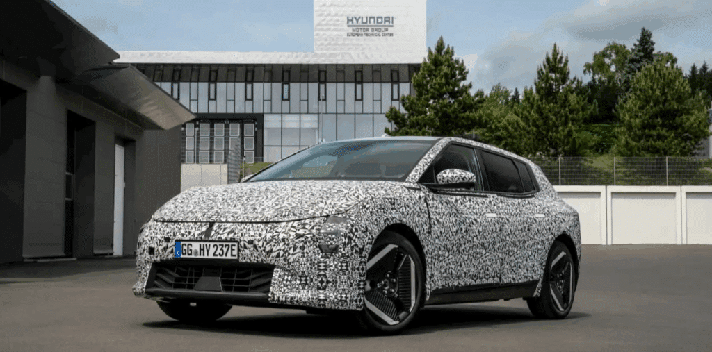 기아 EV4 주행 테스트