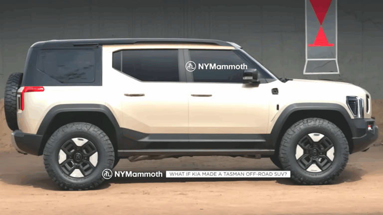 기아 타스만 SUV 개발