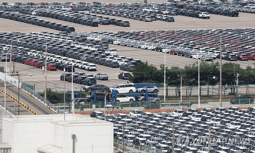 미국 수출 한국 자동차 15% 관세 적용