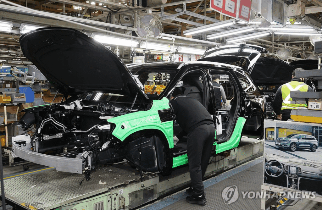 르노코리아 부산공장 혼류 생산 체제