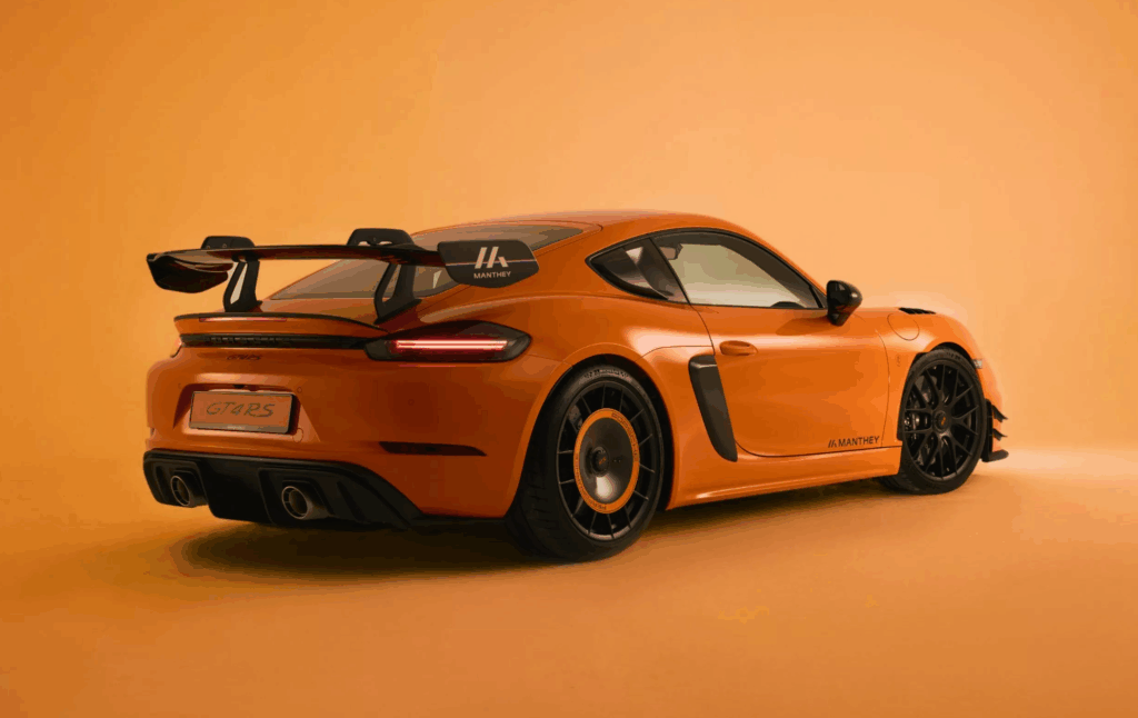 포르쉐 카이맨 GT4 RS 한정판 모델 제원