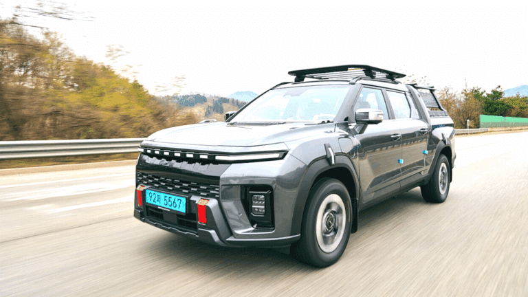 KGM 무쏘 EV 판매량