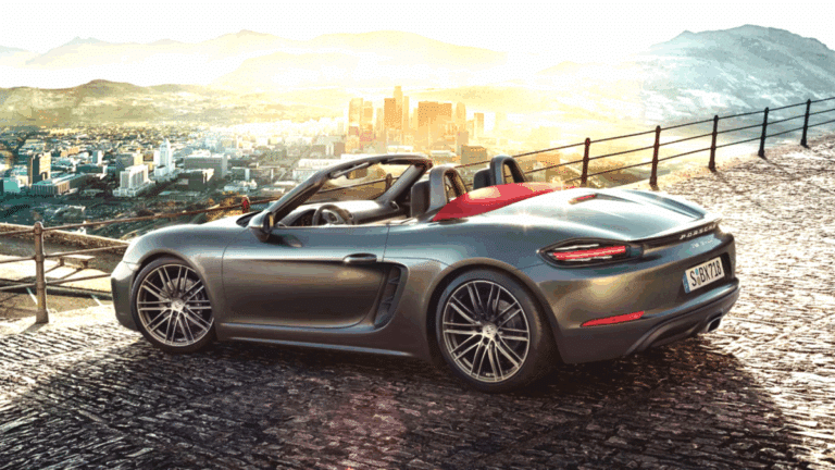 포르쉐 718 박스터 내연기관 적용