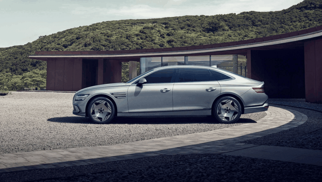 제네시스 차세대 G80 전동화 모델 2029년 출시