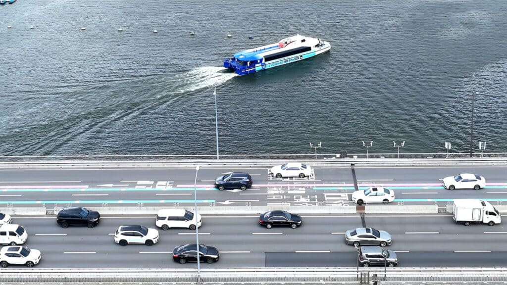 한강버스 운항 중단