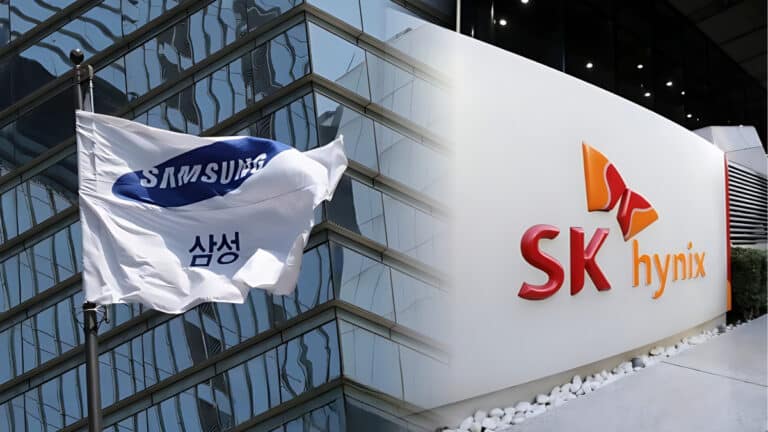 Foreigners sell Samsung SK Hynix