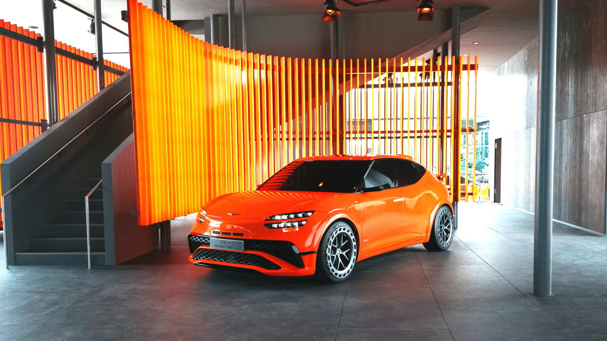 제네시스 GV60 마그마 디자인