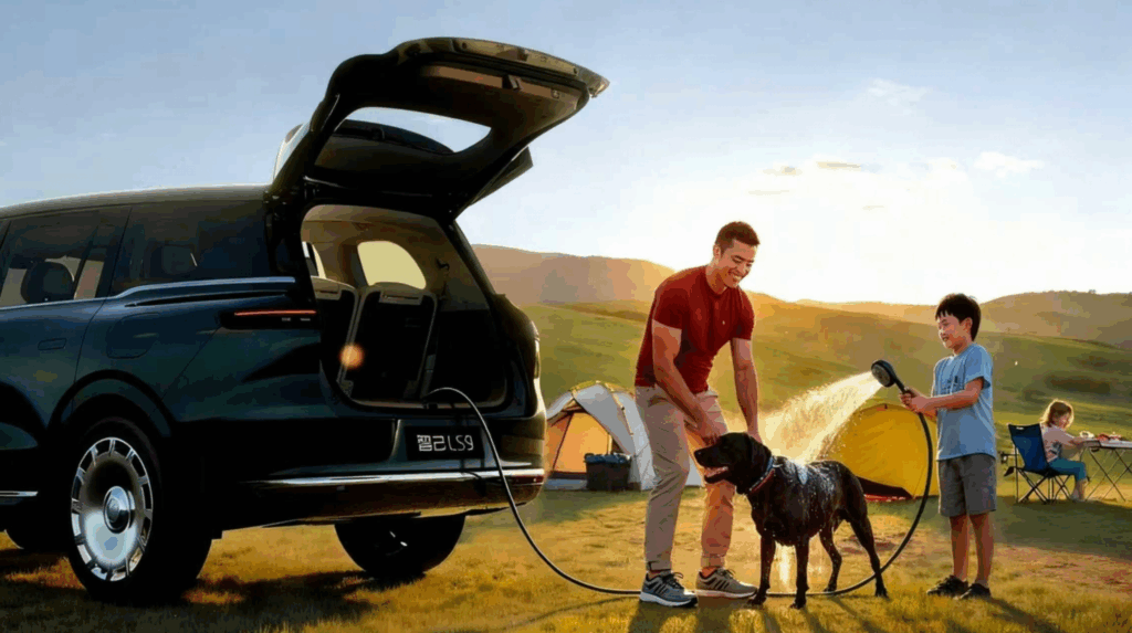 "이런게 가능할 줄 몰랐어요".. 샤워기까지 갖춘 신형 SUV 장비 수준에 '깜짝' 2 LM 모터스 LS9 가격