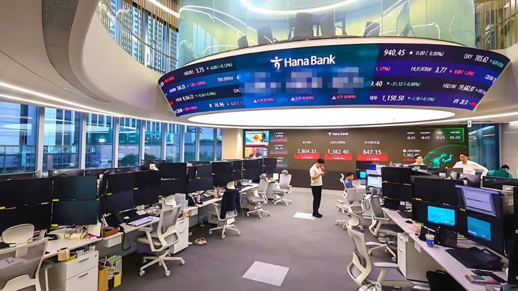 KOSPI rise exchange rate falls