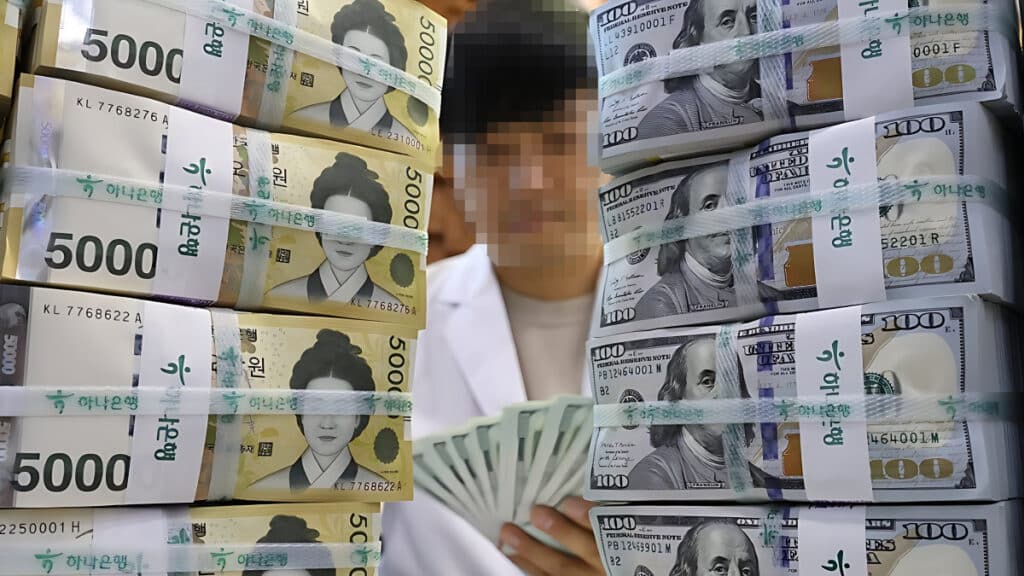 KOSPI rise exchange rate falls (3)