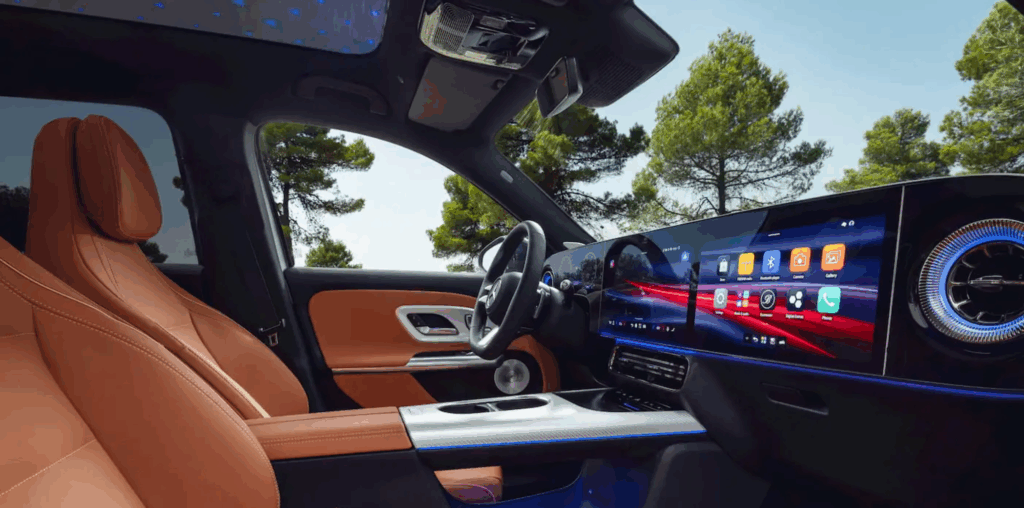 메르세데스 벤츠 신형 GLB 혹한 테스트