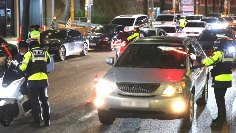 약물 운전 단속 강화