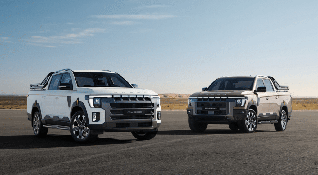 KGM 무쏘 디자인 공개