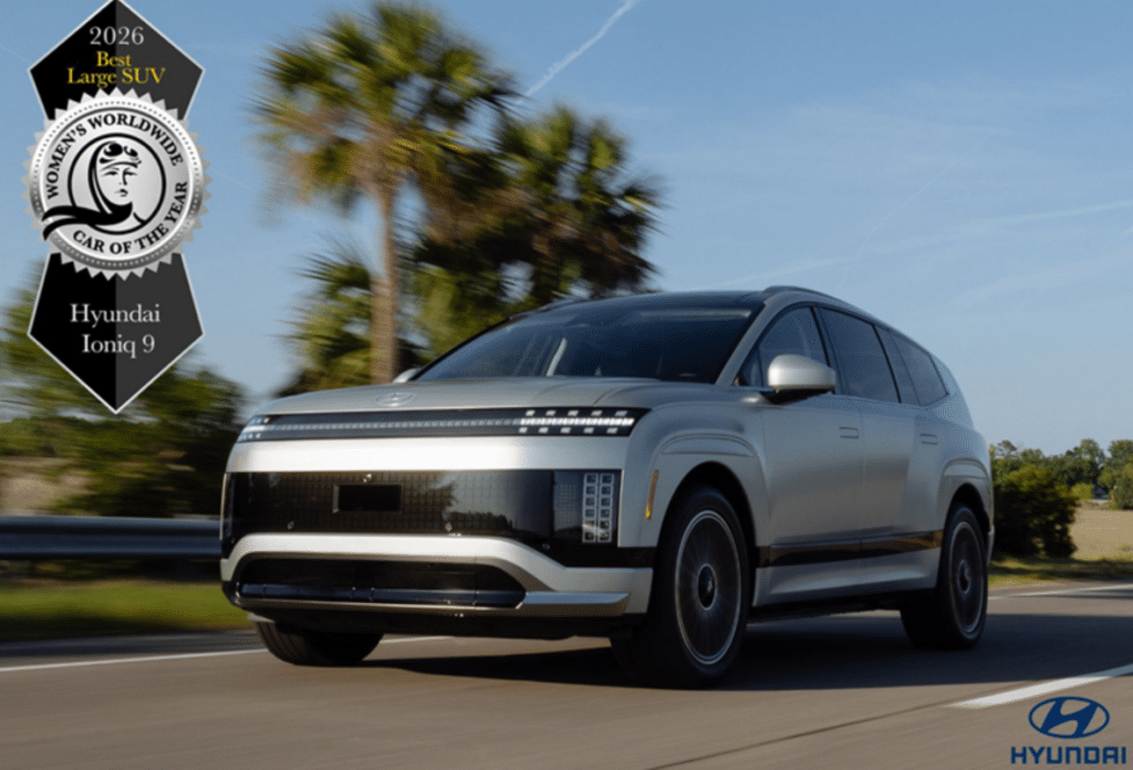현대차 아이오닉9 2026 세계 여성 올해의 차 수상