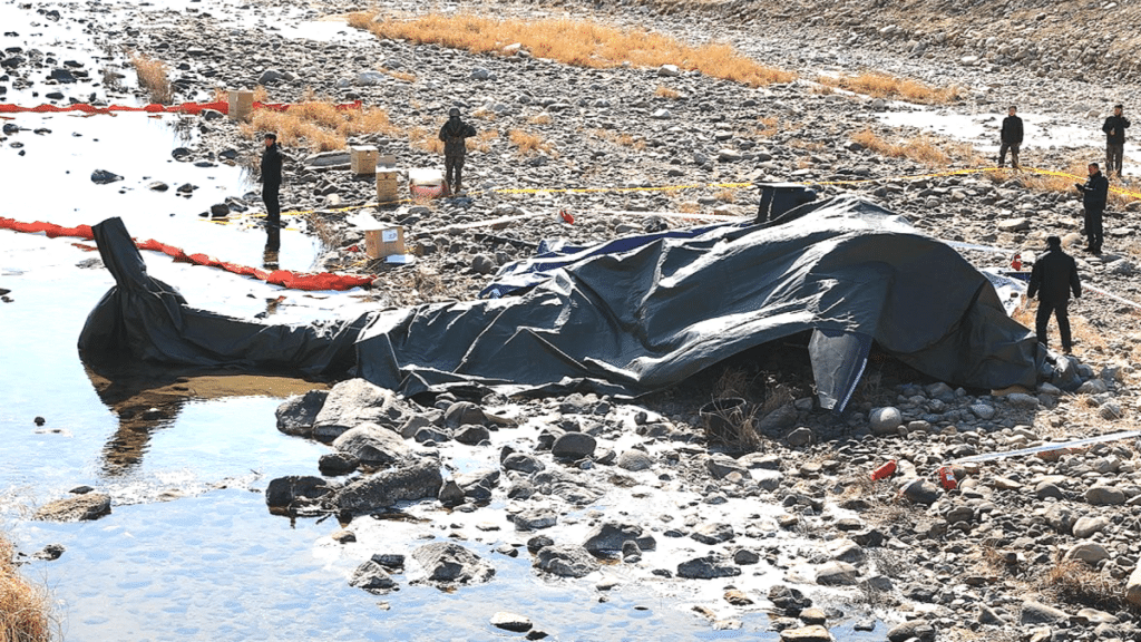 육군 코브라 헬기, 가평서 추락