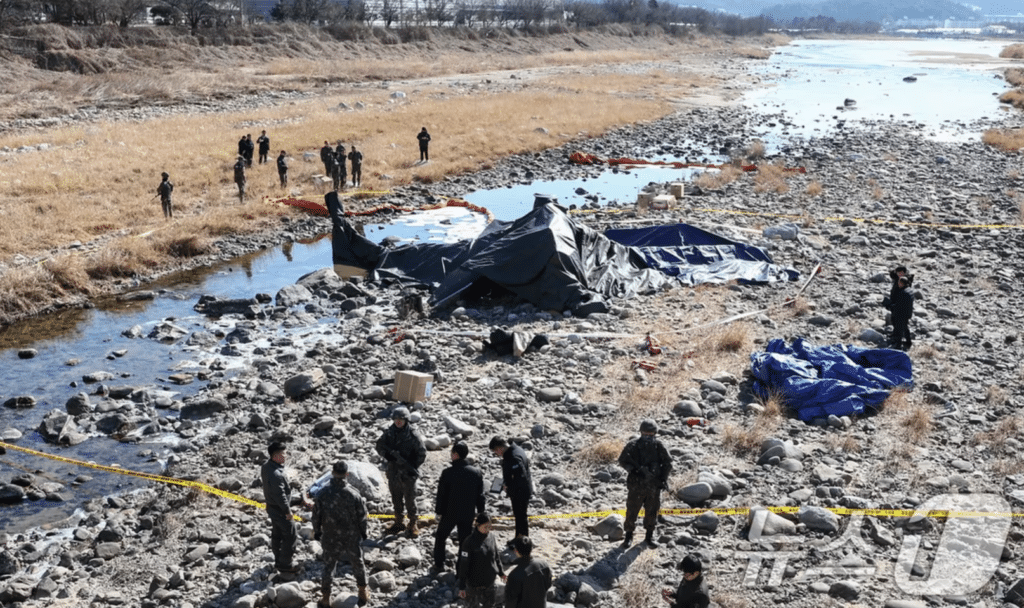 육군 코브라 헬기, 가평서 추락