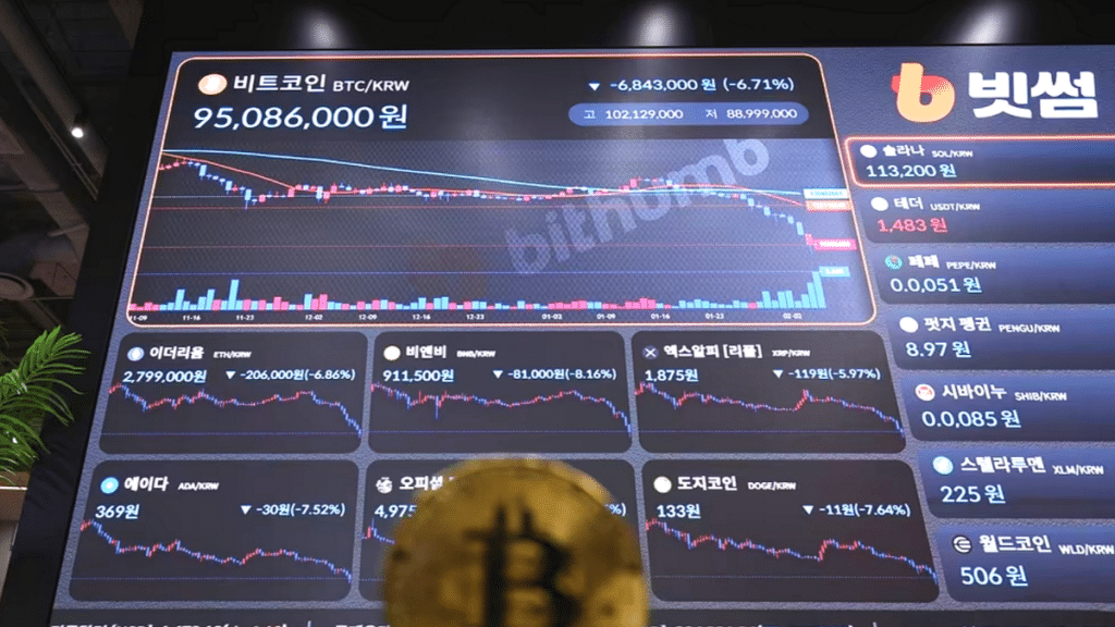 "한 순간에 46억 벌었습니다"...투자자들 난리 나게 한 '초유의 사태' 1 빗썸 비트코인 오지급 사고