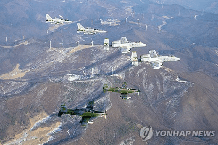 한미 쌍미훈련 실시